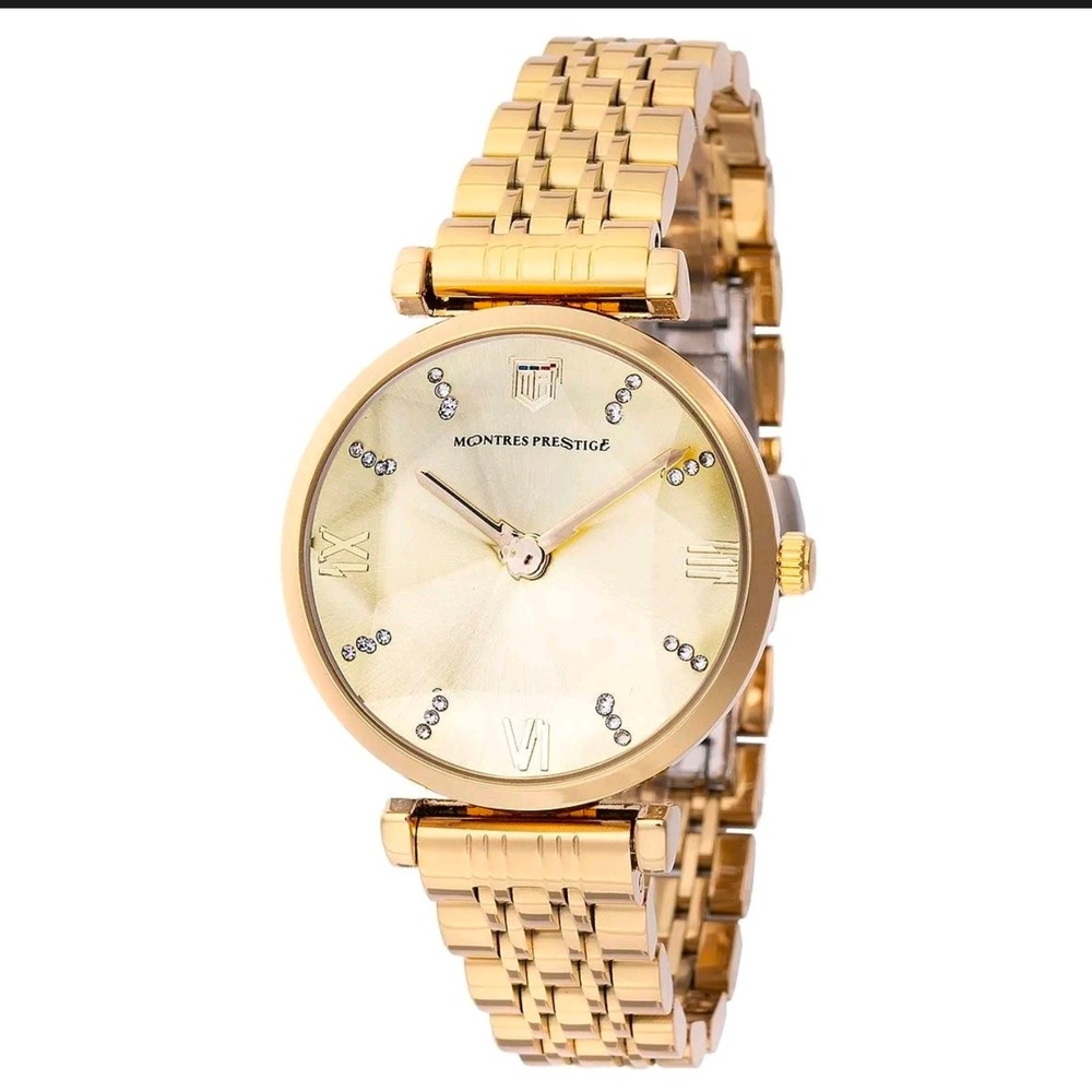Montres Prestige X Invicta Women's Watch 32mm Gold MPW-0017 New